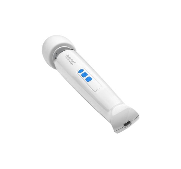 Вибромассажер Magic Wand Rechargeable HV-270, силикон, белый (32,5 см) #1