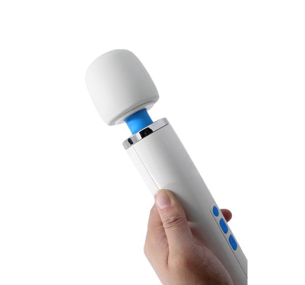 Вибромассажер Magic Wand Rechargeable HV-270, силикон, белый (32,5 см) #3