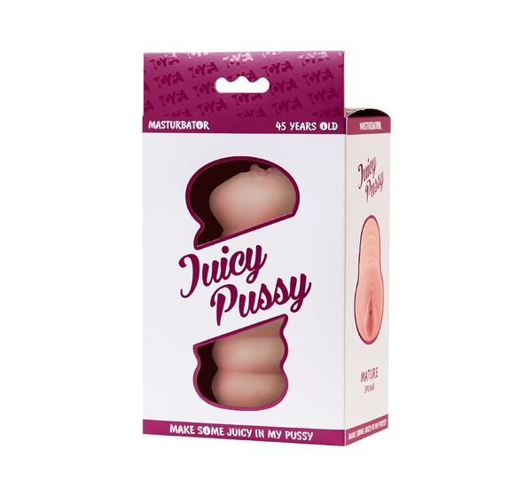 Мастурбатор реалистичный вагина 45 летняя TOYFA Juicy Pussy Mature #5