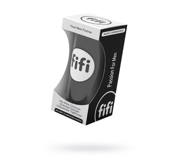 Мастурбатор FIFI MALE, текстиль, черный