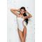 Боди Me Seduce Bond Me Odette body, wetlook, белое (L/XL)