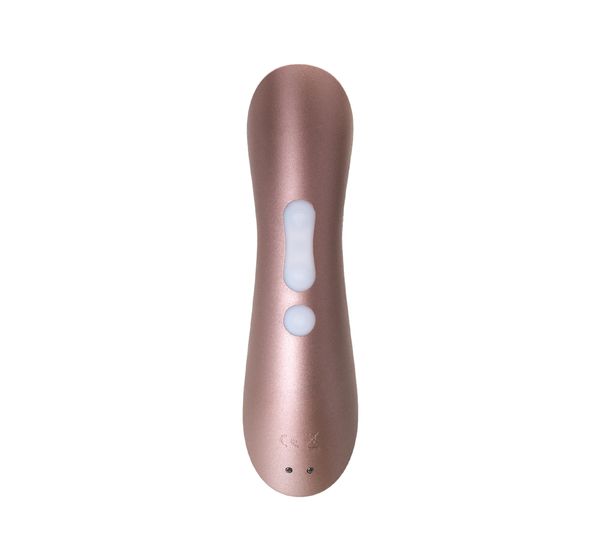 Вакуум-волновой бесконтактный стимулятор клитора Satisfyer PRO 2 Vibration, силикон, розовый (15 см) #3