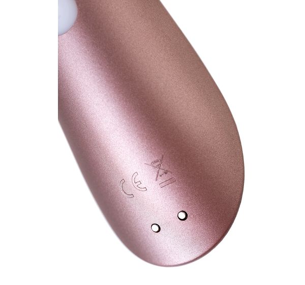 Вакуум-волновой бесконтактный стимулятор клитора Satisfyer PRO 2 Vibration, силикон, розовый (15 см) #12