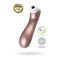 Вакуум-волновой бесконтактный стимулятор клитора Satisfyer PRO 2 Vibration, силикон, розовый (15 см)