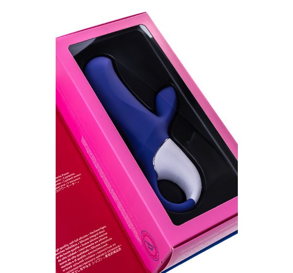 Вибратор Satisfyer Vibes Magic Bunny, силикон, фиолетовый (17,7 см) #11