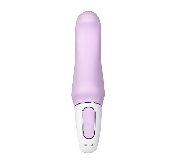 Вибратор Satisfyer Vibes Charming Smile, силикон, фиолетовый (18,7 см) #1