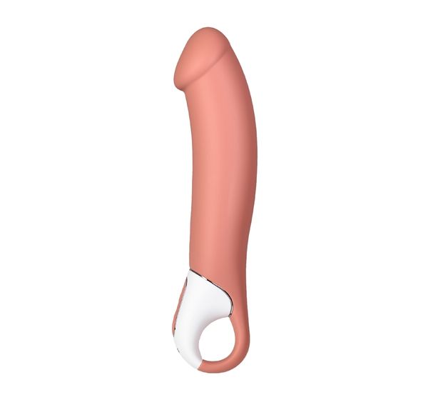 Вибратор Satisfyer Vibes Master, силикон, бежевый (23,5 см) #2