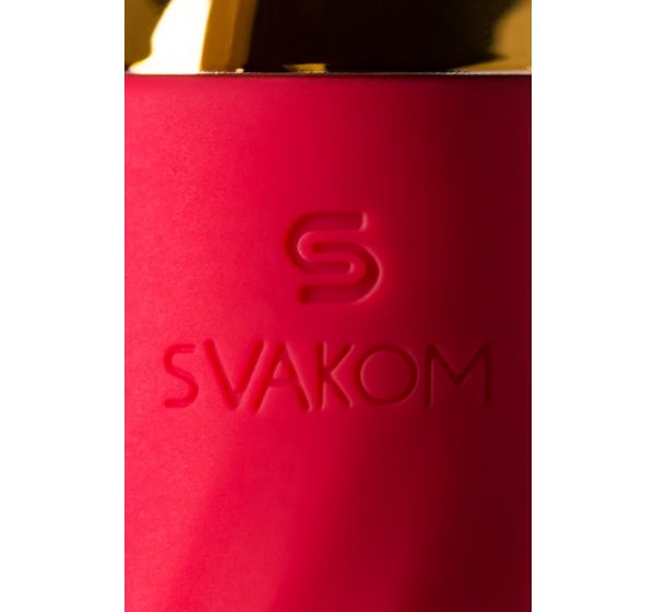 Виброяйцо Svakom Ella, пульт, приложение, красный #10