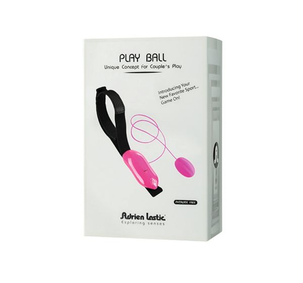 Виброяйцо Adrien Lastic Play Ball, силикон, розовый (3,9 см) #2