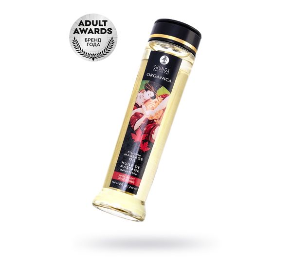 Масло для массажа Shunga Organica Maple Delight, возбуждающее (240 мл)