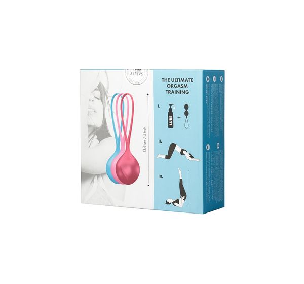 Набор вагинальных шариков Satisfyer Balls C03 single, силикон, ассорти (Ø 3,5 см) #9