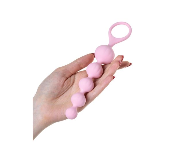 Набор анальных цепочек Satisfyer Beads, силикон, ассорти (27 см) #6