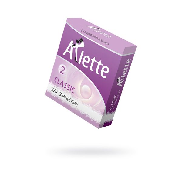 Презервативы Arlette, classic, классические, латекс (3 шт)