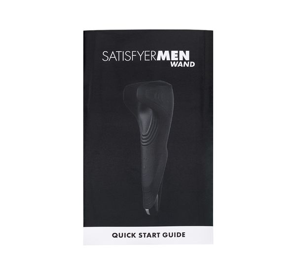 Мастурбатор Satisfyer Men Wand, силикон, черный (20 см) #14