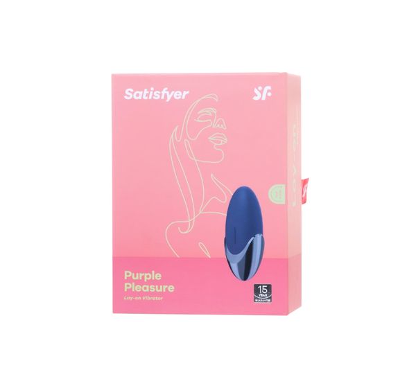 Вибромассажер Satisfyer Layon 1, Purple pleasure, силикон, фиолетовый (9,5 см) #8