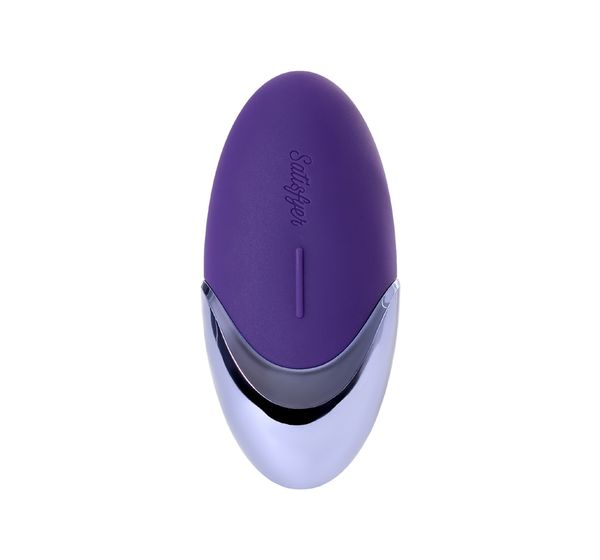 Вибромассажер Satisfyer Layon 1, Purple pleasure, силикон, фиолетовый (9,5 см) #1