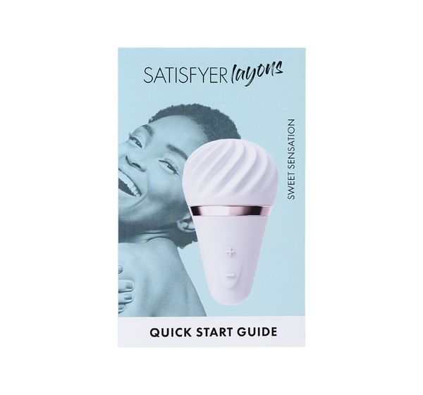 Вибромассажер Satisfyer Layon 4 Sweet sensation, силикон, белый (9,6 см) #4