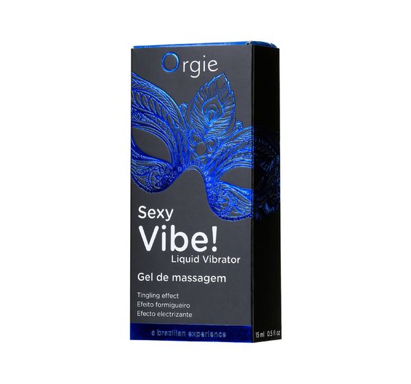 Гель для массажа ORGIE Sexy Vibe Liquid Vibrator с эффектом вибрации (15 мл) #6