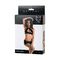 Комплект Glossy Brianna из материала Wetlook, черный (S) #4
