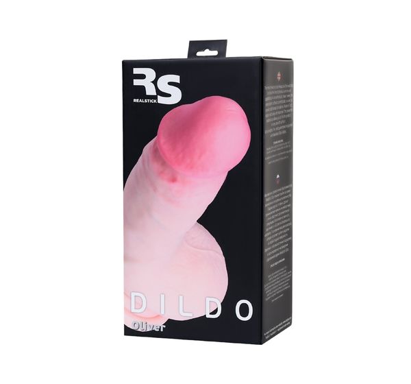 Реалистичный фаллоимитатор TOYFA RealStick Elite DILDO, TPR, телесный (18,5 см) #5