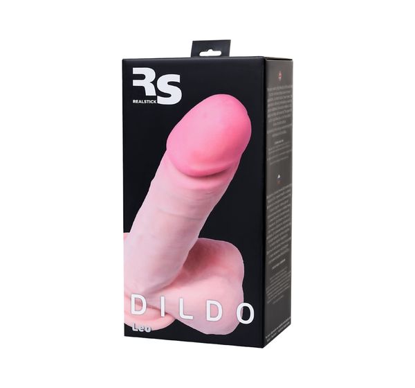 Реалистичный фаллоимитатор с присоской TOYFA RealStick Elite DILDO, TPR, телесный (20 см) #6