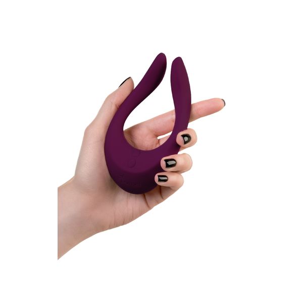 Многофункциональный стимулятор для пар Satisfyer Partner Multifun 2, силикон, красный (13,5 см) #5