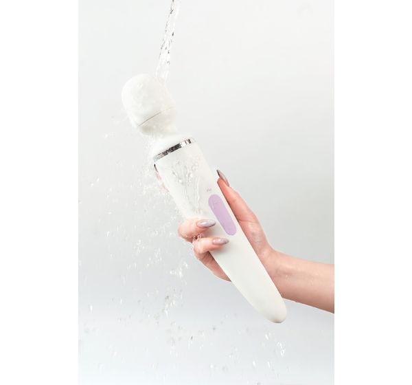 Вибратор Satisfyer Woman Wand, ABS пластик, белый (34 см) #6