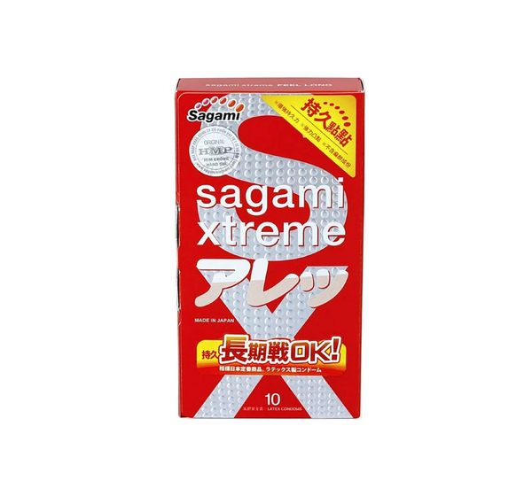 Презервативы Sagami, xtreme, feel long, латекс (10 шт) #1