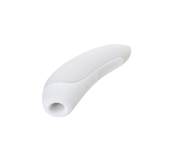 Вакуум-волновой бесконтактный стимулятор клитора Satisfyer Curvy 1+, силикон, белый (14,3 см) #4