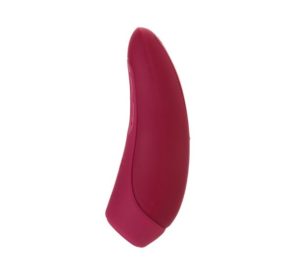 Вакуум-волновой бесконтактный стимулятор клитора Satisfyer Curvy 1+, силикон, красный (14,3 см) #2