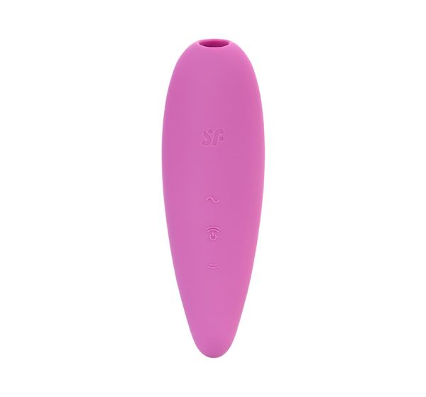 Вакуум-волновой бесконтактный стимулятор клитора Satisfyer Curvy 3+, силикон, розовый (14,5 см) #1