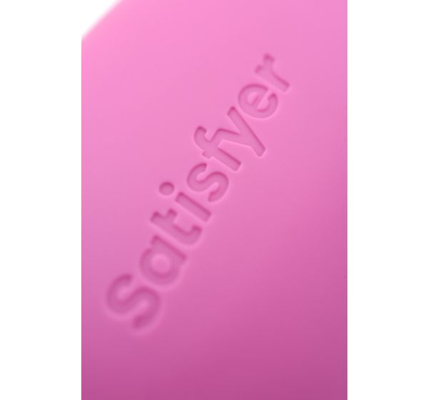 Вакуум-волновой бесконтактный стимулятор клитора Satisfyer Curvy 3+, силикон, розовый (14,5 см) #15