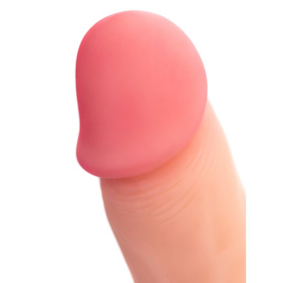 Фаллоимитатор RealStick Silicone Chris H, телесный (17,5 см) #9