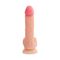 Фаллоимитатор RealStick Silicone Hugh J, телесный (20,5 см) #1