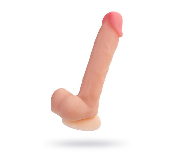 Фаллоимитатор RealStick Silicone Ryan G, телесный (22,5 см)