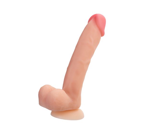 Фаллоимитатор RealStick Silicone Henry C, телесный (25 см) #4