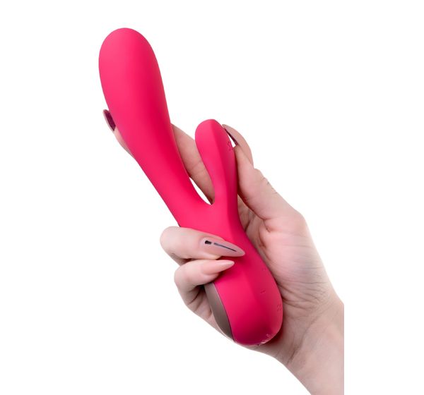 Вибратор Satisfyer Mono Flex, силикон, красный (20,4 см) #7