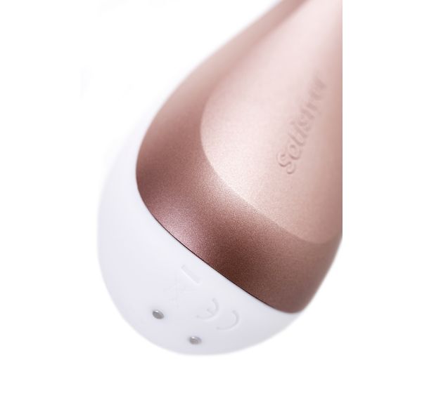 Вибратор Satisfyer Mono Flex, силикон, белый (20,4 см) #15