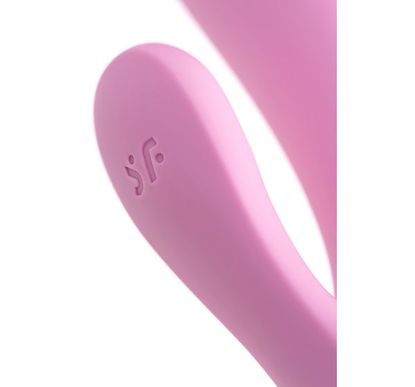 Вибратор Satisfyer Mono Flex, силикон, розовый (20,4 см) #15