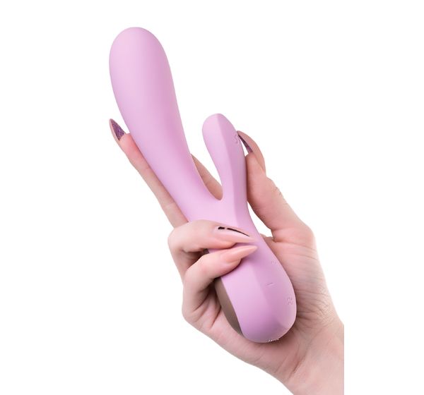 Вибратор Satisfyer Mono Flex, силикон, розовый (20,4 см) #7