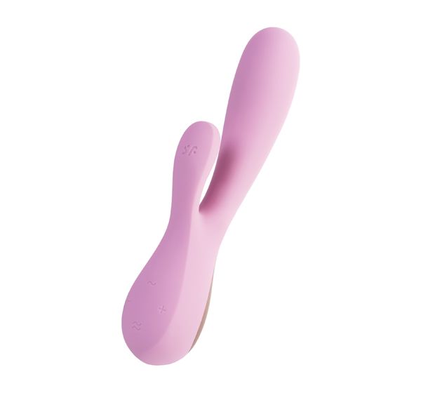 Вибратор Satisfyer Mono Flex, силикон, розовый (20,4 см) #1