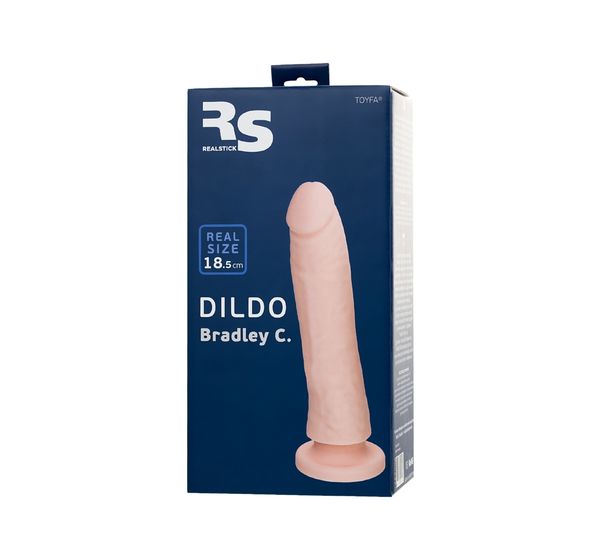 Фаллоимитатор RS Silicone Bradley C, телесный (18,5 см) #6