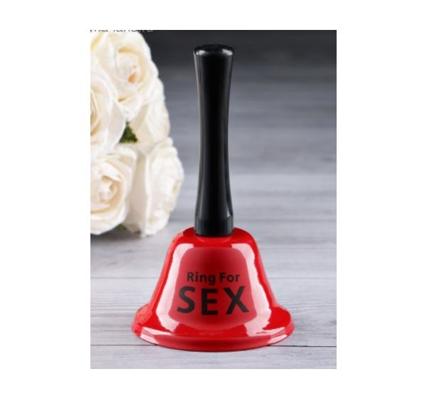 Колокольчик настольный "Ring for a sex" (13,5х7,5х7,5 см)