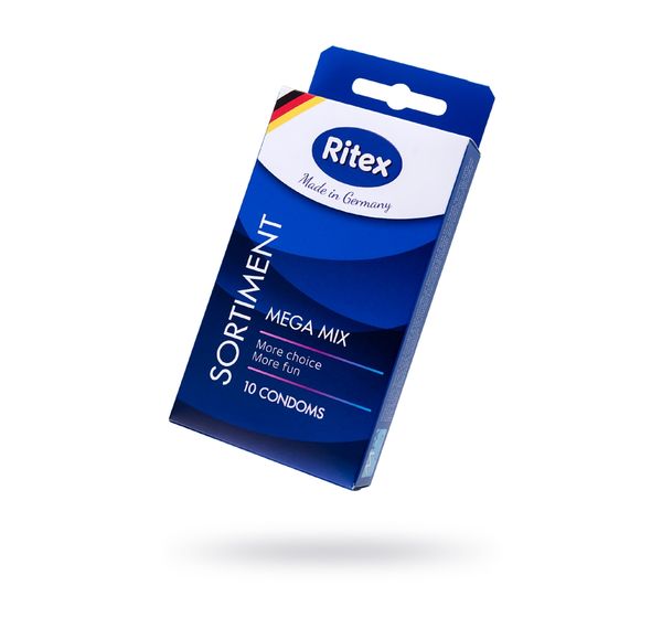 Презервативы Ritex (S)ortiment, ассорти, латекс (10 шт)