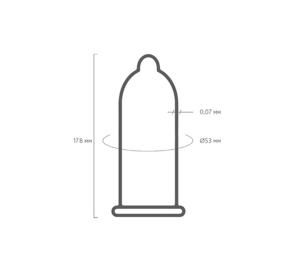 Презервативы My.Size, латекс (17,8 см, 5,3 см, 36 шт) #8