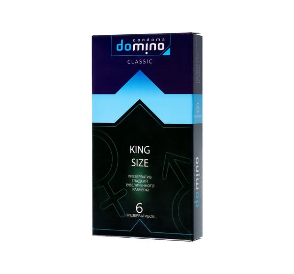 Презервативы Domino, classic, king size (19 см, 5,2 см, 6 шт) #6