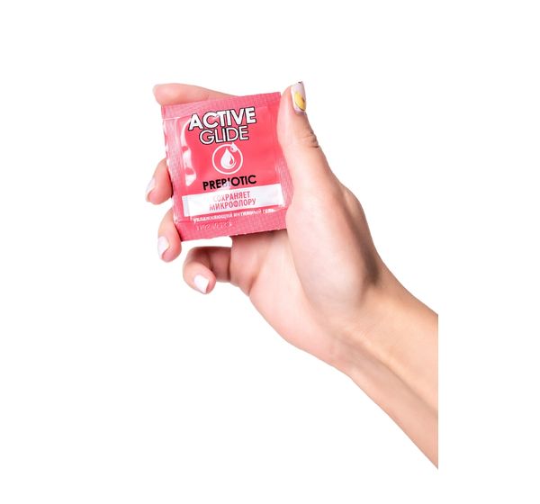 Увлажняющий интимный гель ACTIVE GLIDE PREBIOTIC (3 гр, 20 шт) #6