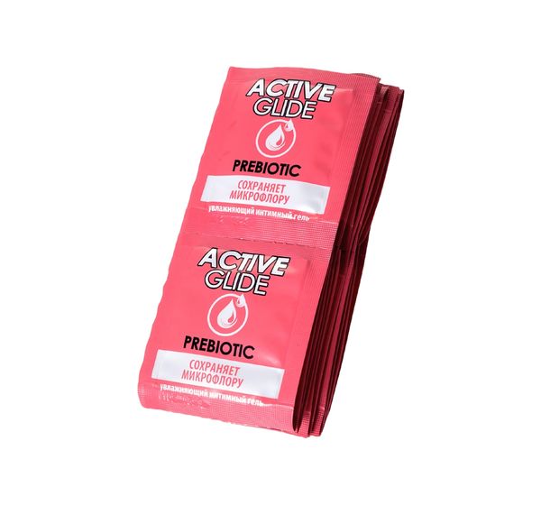 Увлажняющий интимный гель ACTIVE GLIDE PREBIOTIC (3 гр, 20 шт) #4