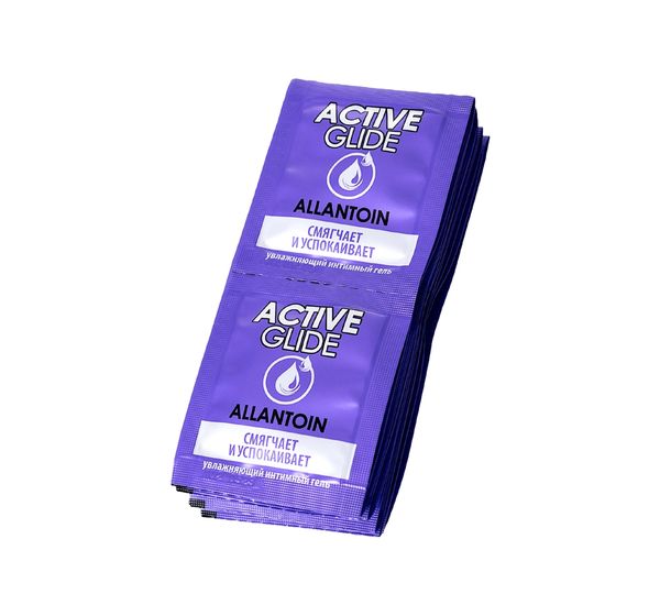 Увлажняющий интимный гель ACTIVE GLIDE ALLANTOIN (3 гр, 20 шт) #4