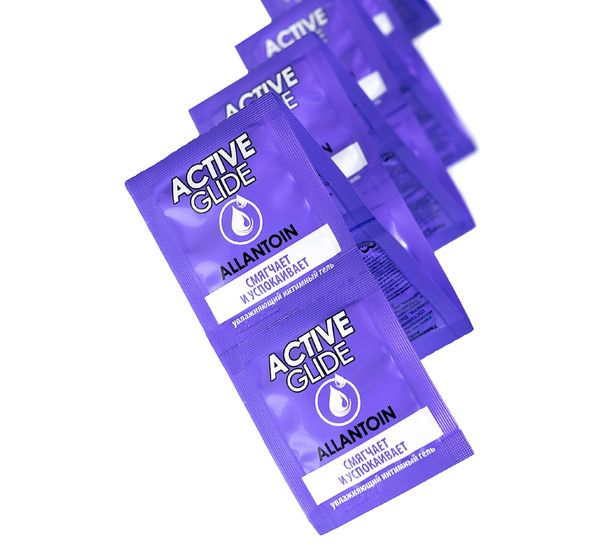 Увлажняющий интимный гель ACTIVE GLIDE ALLANTOIN (3 гр, 20 шт) #6